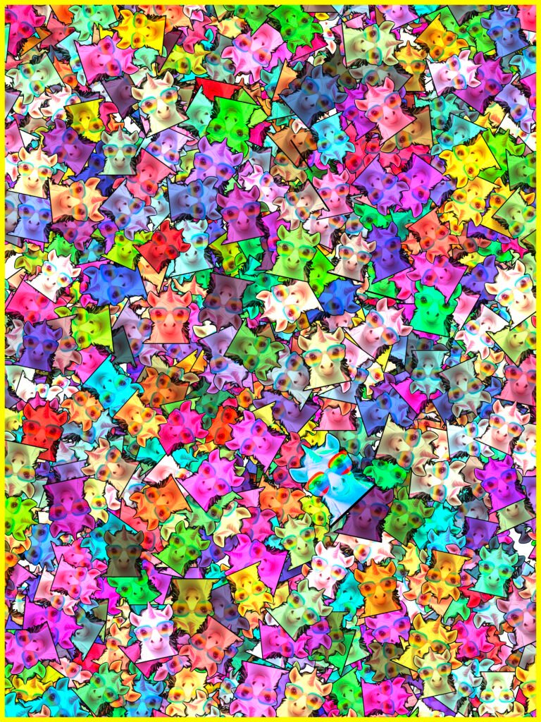 tableau licorne 60:80